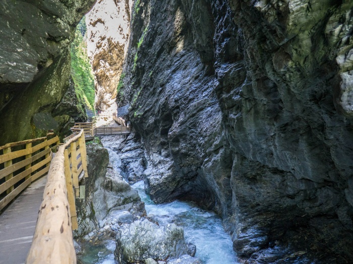 Die Liechtensteinklamm in St. Johann